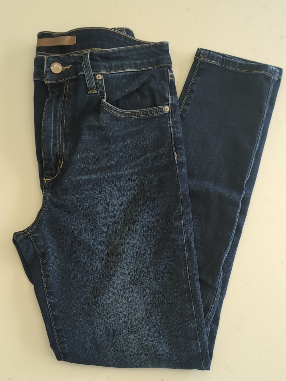 Joe's 'The Charlie' High Rise Skinny Ankle Jeans - Dark Blue
